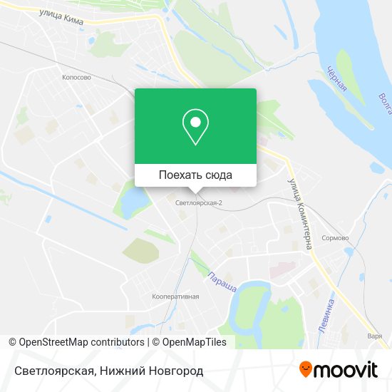 Карта Светлоярская