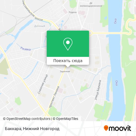 Карта Баккара