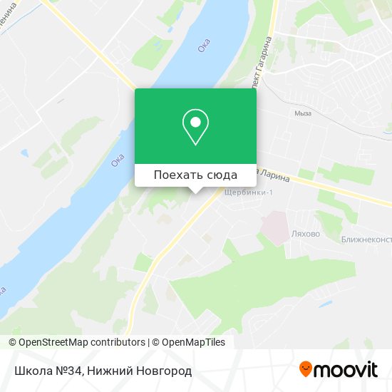 Карта Школа №34