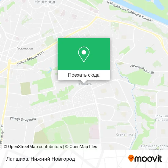 Карта Лапшиха
