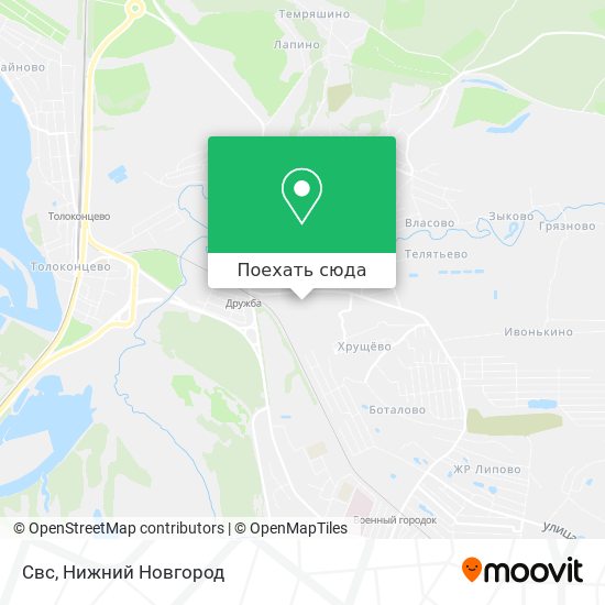 Карта Свс