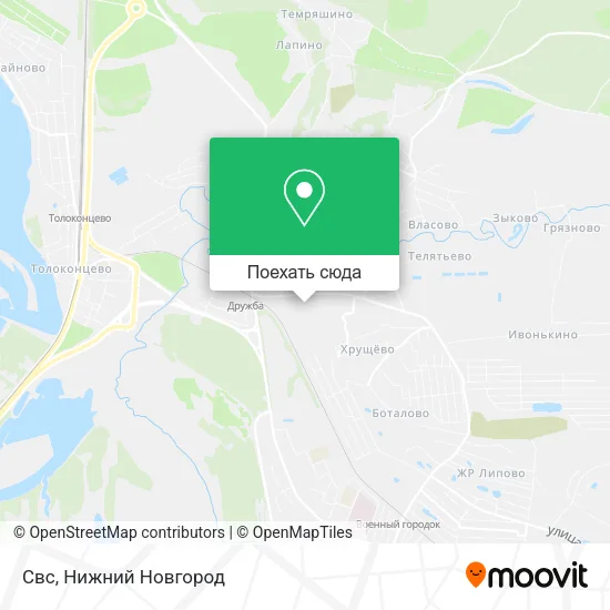 Карта Свс