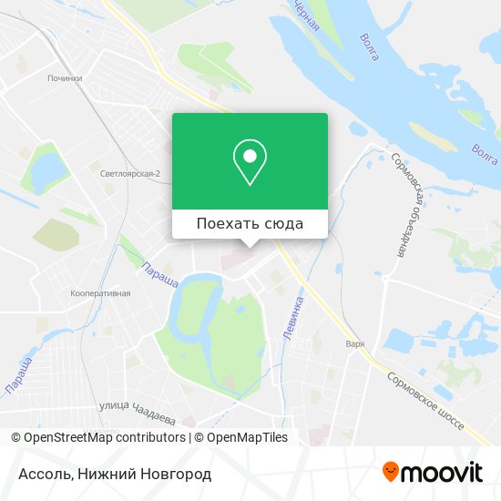 Карта Ассоль