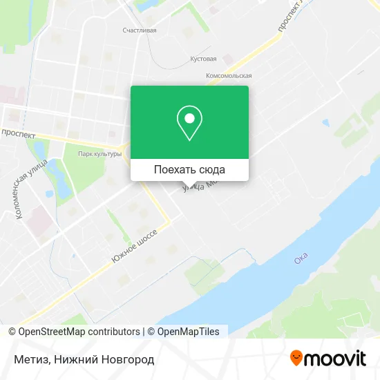 Карта Метиз