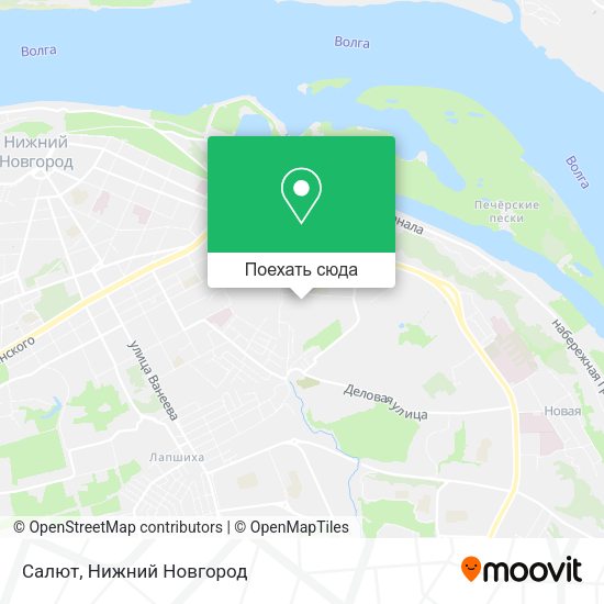 Карта Салют