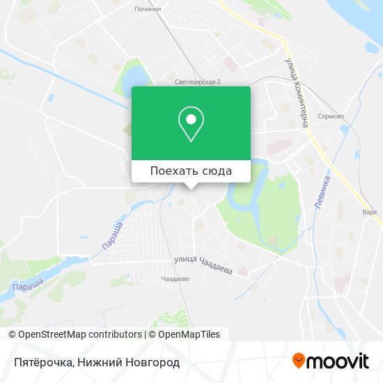 Карта Пятёрочка