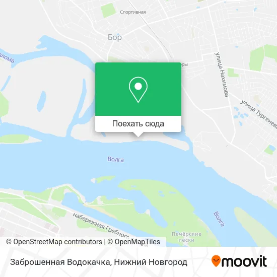 Карта Заброшенная Водокачка
