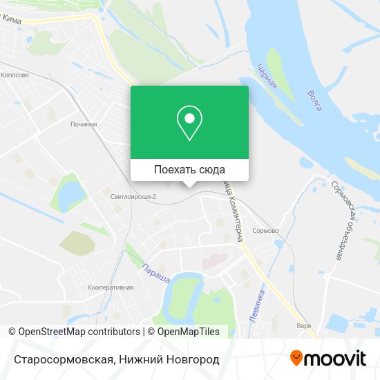 Карта Старосормовская