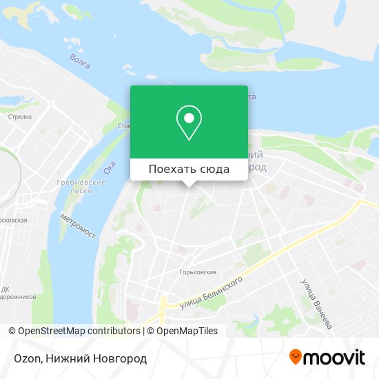 Карта Ozon