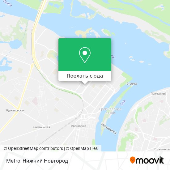 Карта Metro