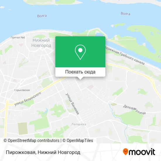 Карта Пирожковая