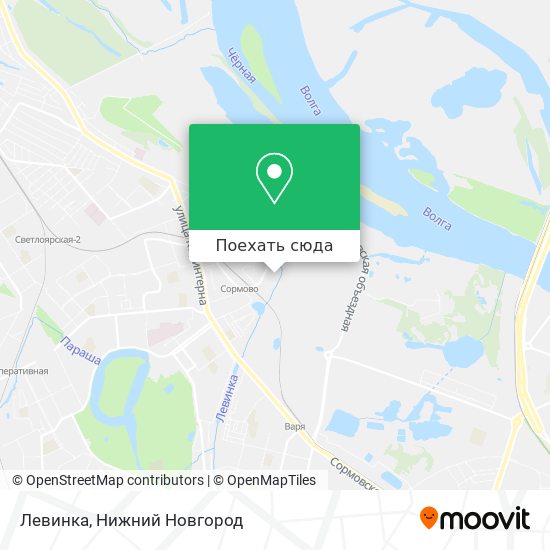 Карта Левинка