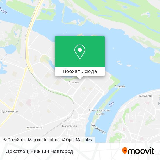 Карта Декатлон