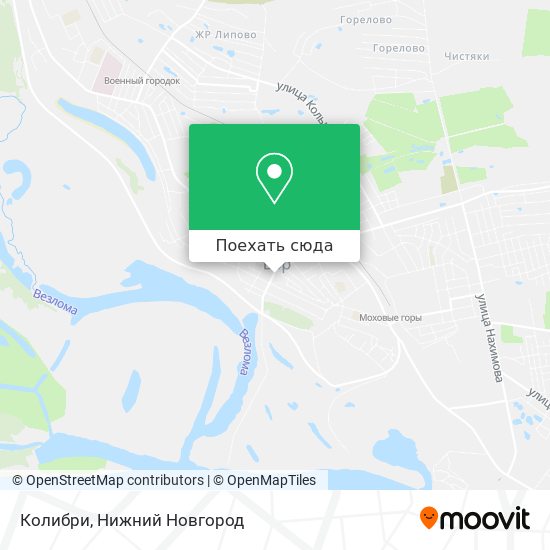 Карта Колибри