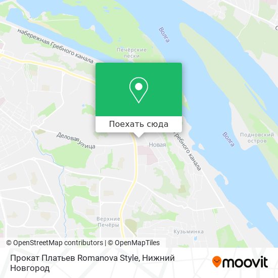 Карта Прокат Платьев Romanova Style