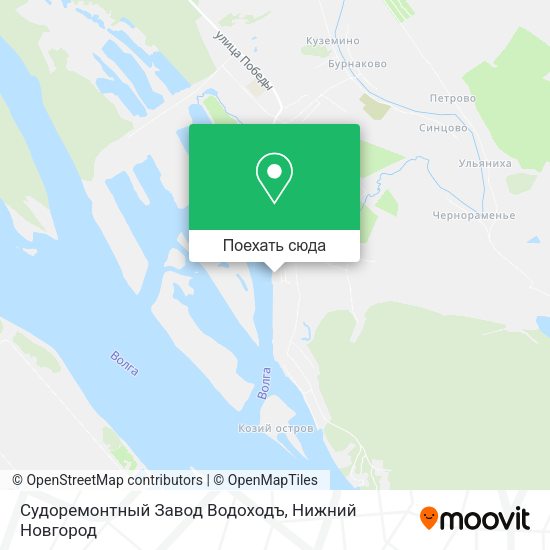 Карта Судоремонтный Завод Водоходъ