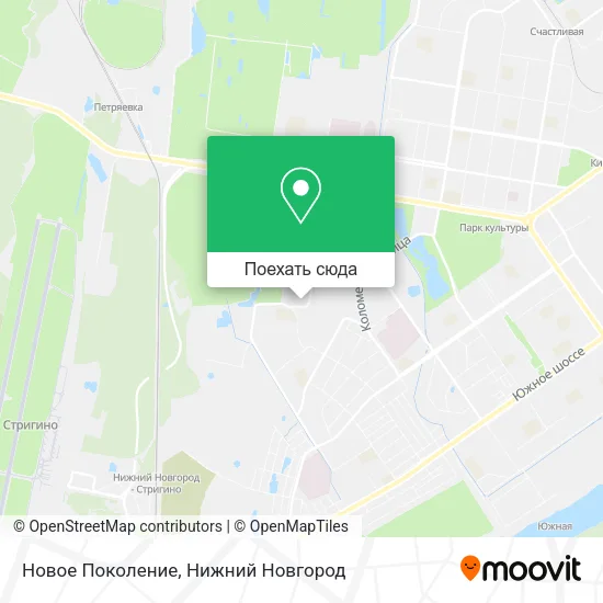 Карта Новое Поколение
