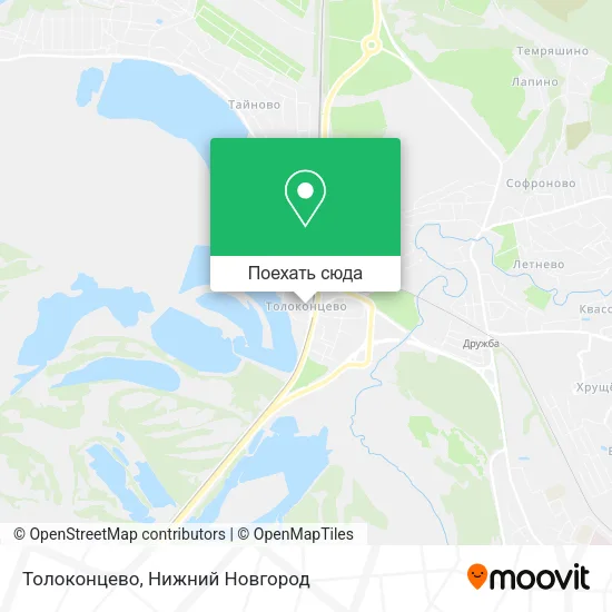 Карта Толоконцево