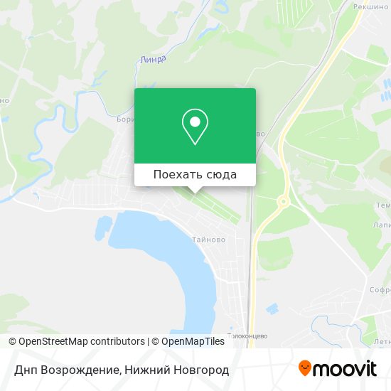 Карта Днп Возрождение