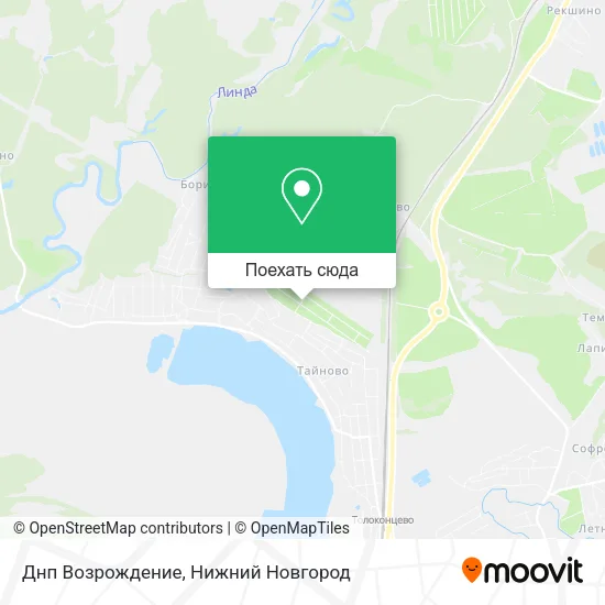 Карта Днп Возрождение