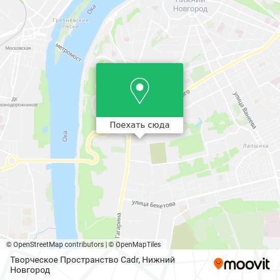 Карта Творческое Пространство Cadr