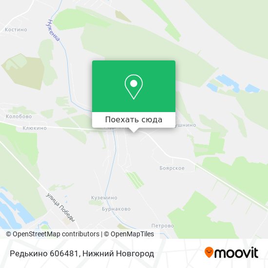Карта Редькино 606481
