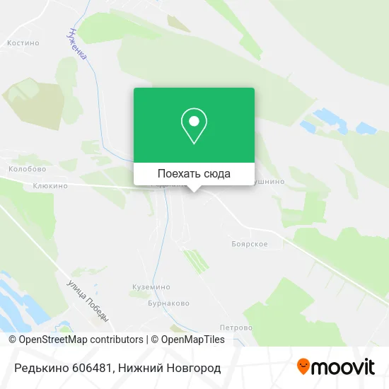 Карта Редькино 606481