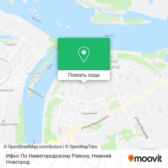 Карта Ифнс По Нижегородскому Району