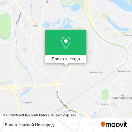 Карта Волна