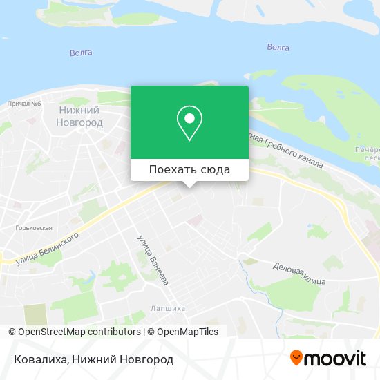 Карта Ковалиха