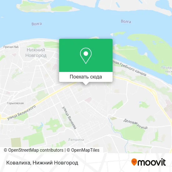 Карта Ковалиха