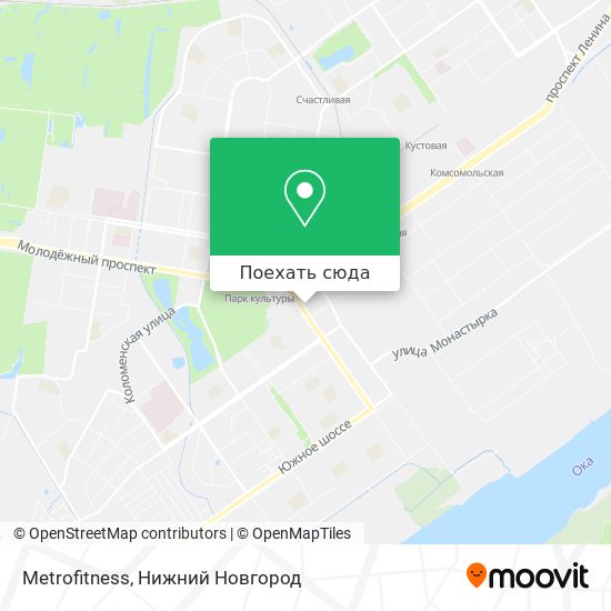 Карта Metrofitness