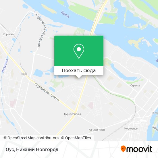 Карта Оус