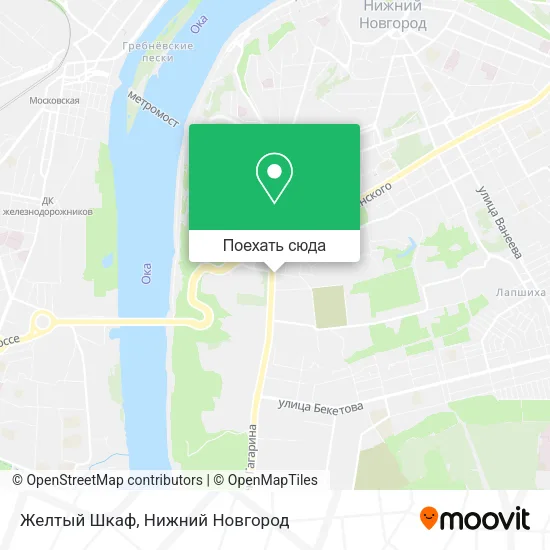 Карта Желтый Шкаф