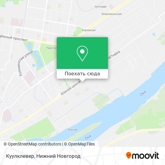 Карта Куулклевер