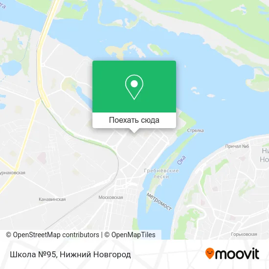 Карта Школа №95