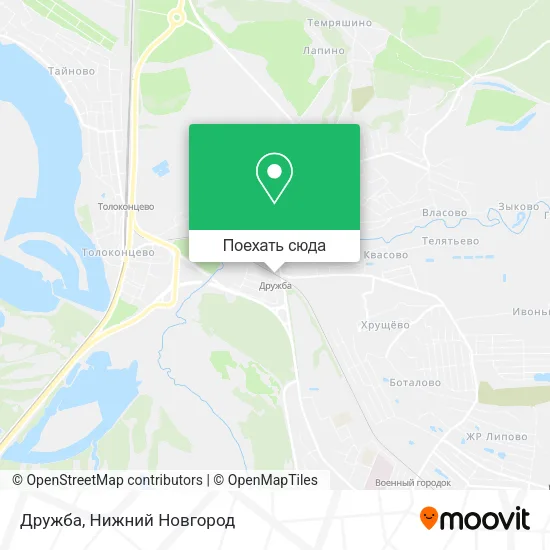 Карта Дружба