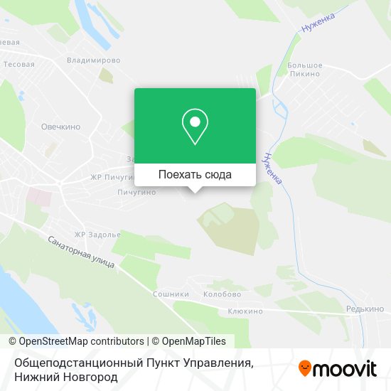 Карта Общеподстанционный Пункт Управления