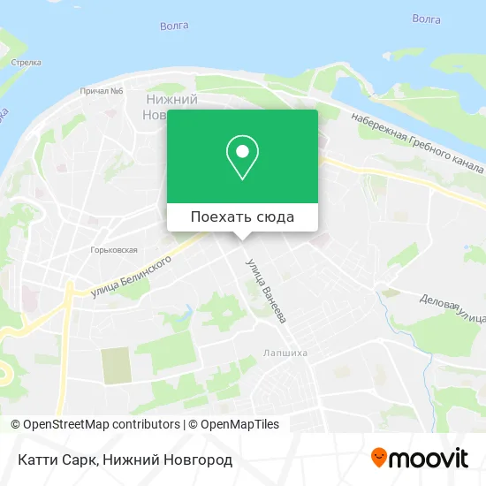 Карта Катти Сарк