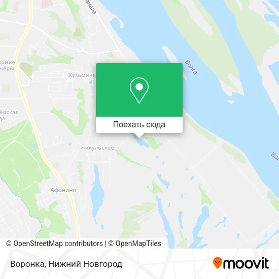 Карта Воронка