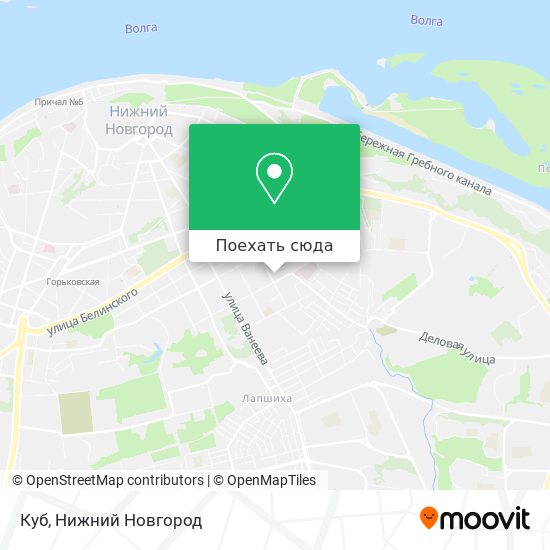 Карта Куб