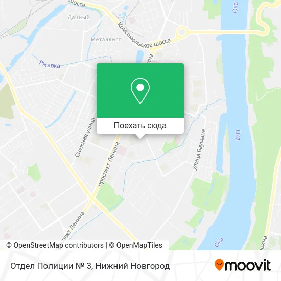 Карта Отдел Полиции № 3