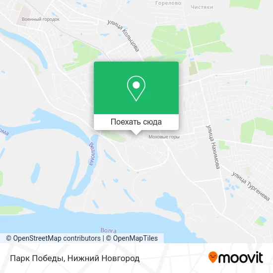 Карта Парк Победы