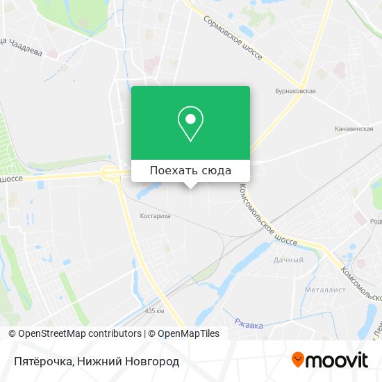 Карта Пятёрочка