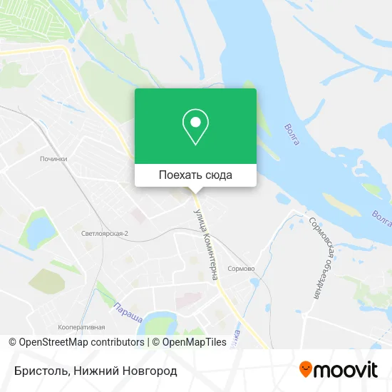 Карта Бристоль