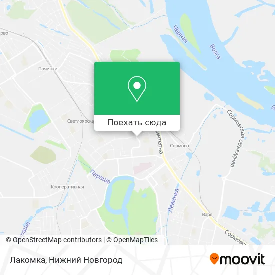 Карта Лакомка