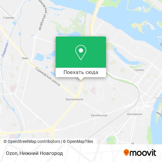 Карта Ozon