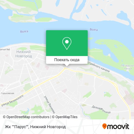 Карта Жк ""Парус""