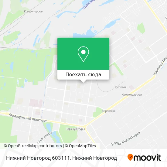 Карта Нижний Новгород 603111