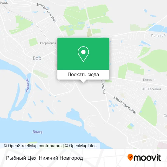 Карта Рыбный Цех